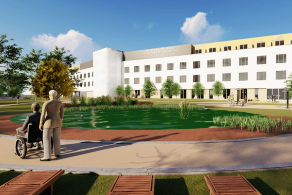 3d vizualizace sanatorium Pálava
