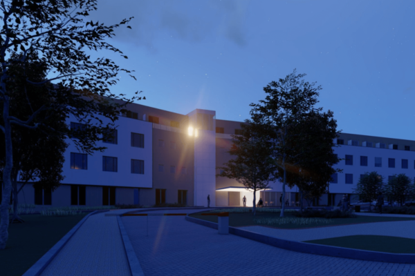3d vizualizace sanatorium Pálava